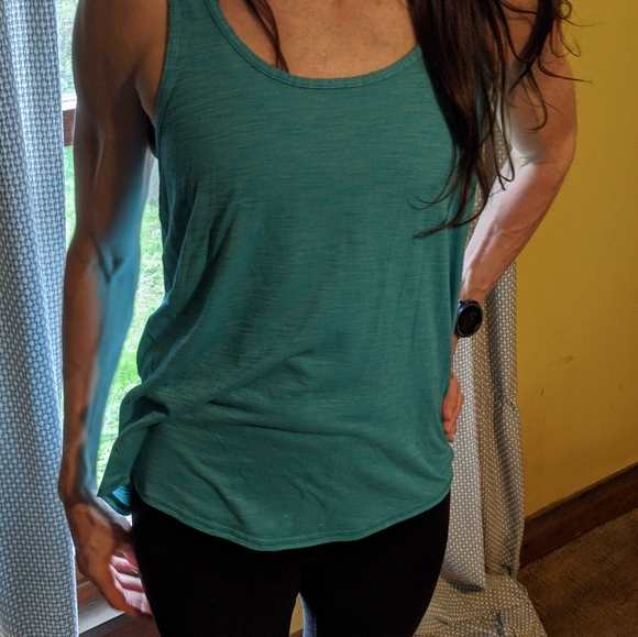 Salute the Sun Size 6 -- Heathered Peacock Blue - Picture 7 of 8